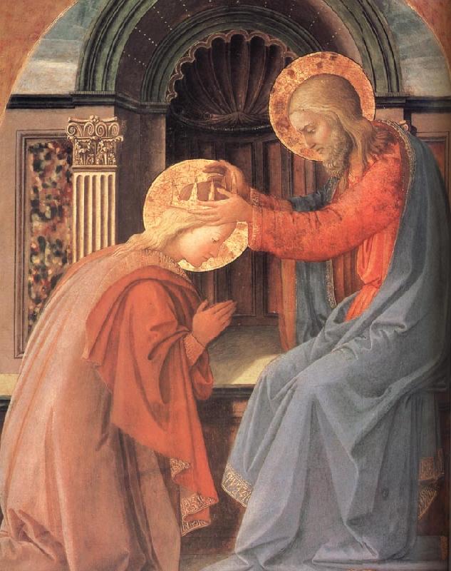 Fra Filippo Lippi Details of The Coronation of the Virgin